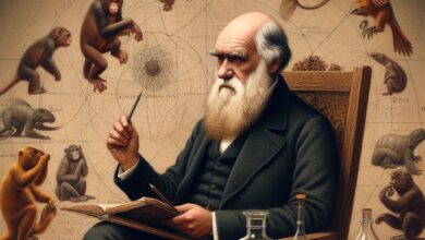 تشارلز داروين مؤسس نظرية التطور وأصل الأنواع ملحد أم مؤمن
