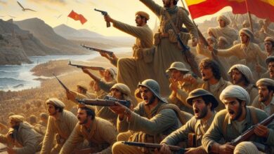 الحرب الأهلية الإسبانية ومشاركة المغاربة فيها